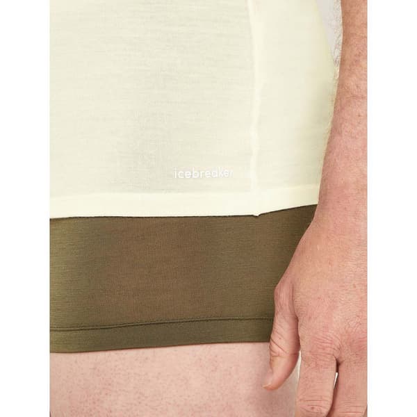 Icebreaker Merino 150 Anatomica V Lyhythihainen Aluspaita Beige L Mies