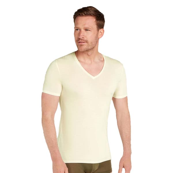 Icebreaker Merino 150 Anatomica V Lyhythihainen Aluspaita Beige L Mies