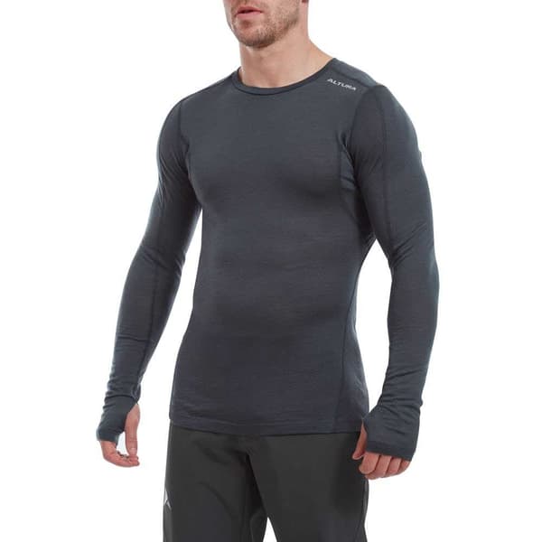 Altura Merino 50 Långärmad Baslager Grå XS-S Man