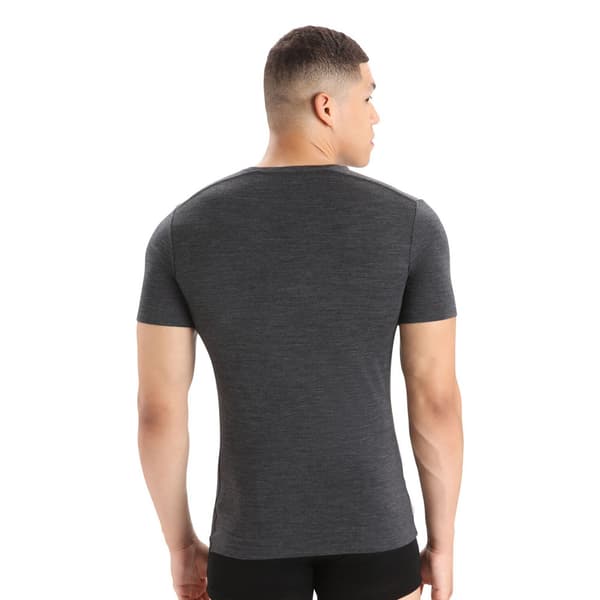Icebreaker Merino 150 Anatomica Kortærmet Baselayer Grå L Mand