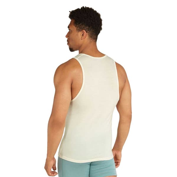 Icebreaker Merino 150 Anatomica Ærmeløs Baselayer Hvid M Mand