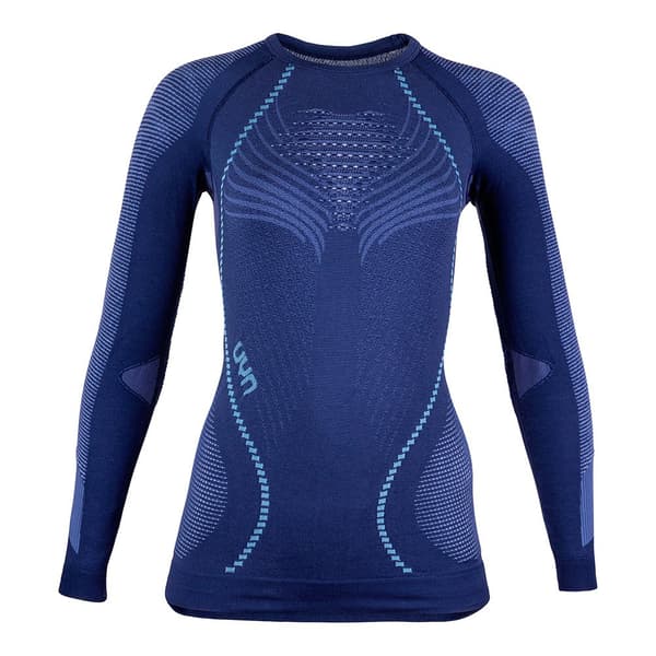 Uyn Ambityon Langærmet Baselayer Blå L-XL Kvinde
