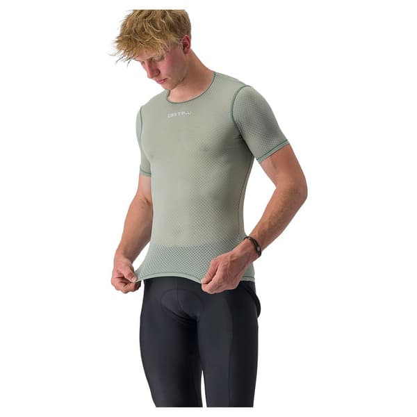 Castelli Pro Mesh 2.0 Lyhythihainen Aluspaita Vihreä S Mies