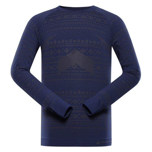 Alpine Pro Munb093 Långärmad Baslager Blå XL-2XL Man