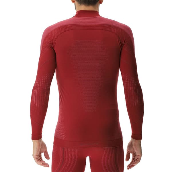 Uyn Evolutyon Turtle Neck Langærmet Baselayer Rød L / XL Mand