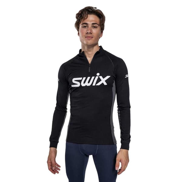 Swix Racex Classic Pitkähihainen Aluspaita Musta L Mies