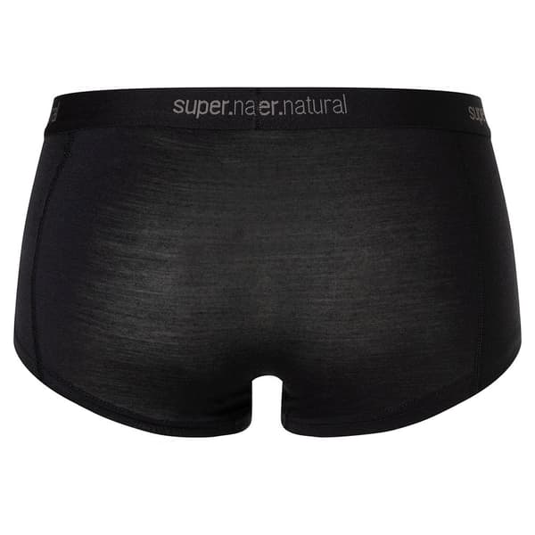Super.natural Tundra 175 Boyfriend Boxers 2 Enheder Sort M Kvinde