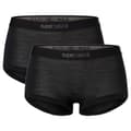Miniatyrbillede 2 af 4: Super.natural Tundra 175 Boyfriend Boxers 2 Enheder Sort M Kvinde
