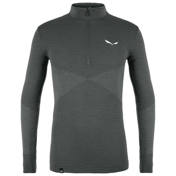 Salewa Zebru Responsive Pitkähihainen Aluspaita Harmaa 2XL Mies