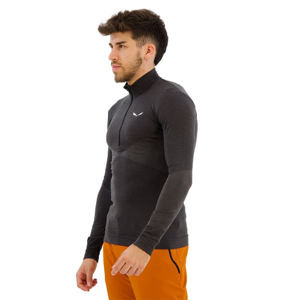 Salewa Zebru Responsive Pitkähihainen Aluspaita Harmaa 2XL Mies