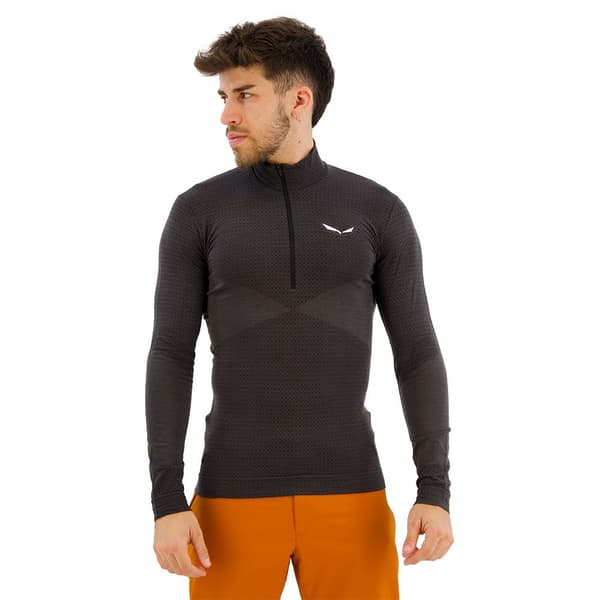Salewa Zebru Responsive Pitkähihainen Aluspaita Harmaa 2XL Mies