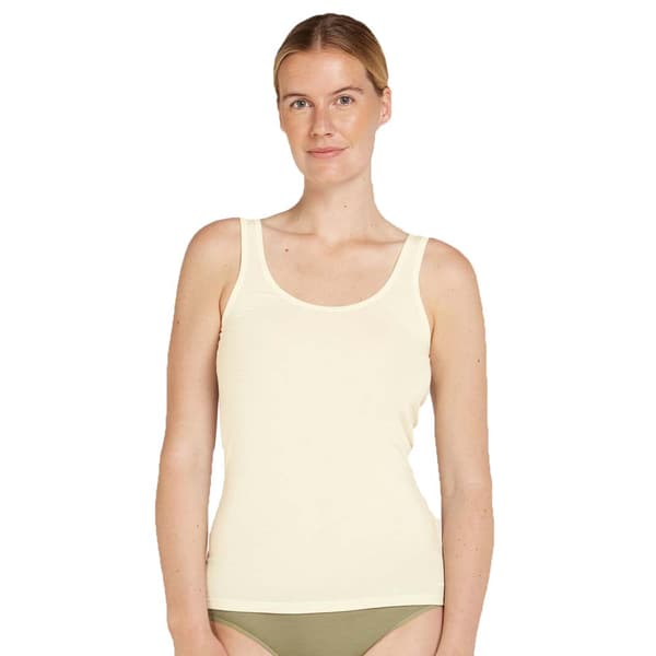 Icebreaker Merino 150 Siren Ærmeløs Baselayer Gul XL Kvinde