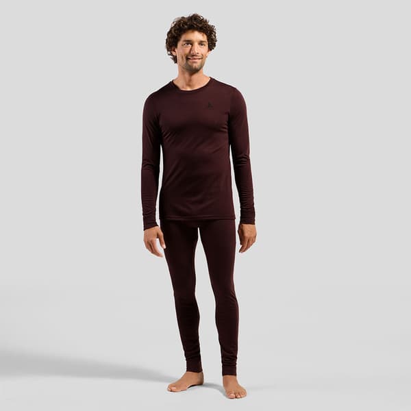 Odlo Merino 200 Långärmad Baslager Brun XL Man