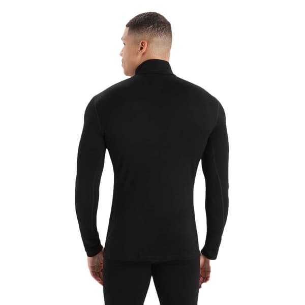 Icebreaker Merino 260 Tech Långärmad Baslager Svart XL Man
