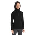 Miniatyrbillede 1 af 5: Icebreaker Merino 260 Tech Langærmet Baselayer Sort XL Kvinde
