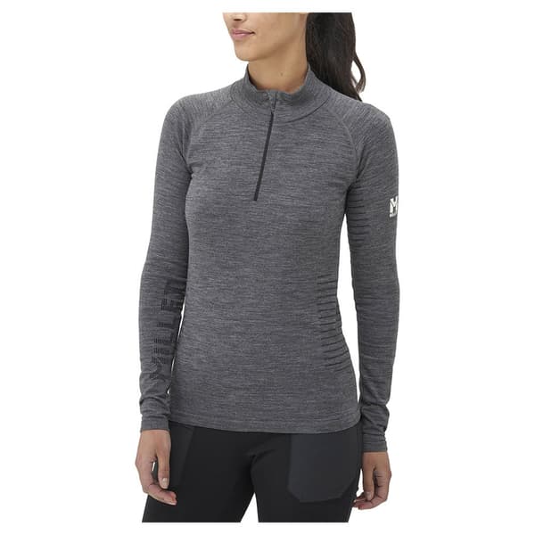 Millet Drynamic Warm Pitkähihainen Aluspaita Harmaa L-XL Nainen