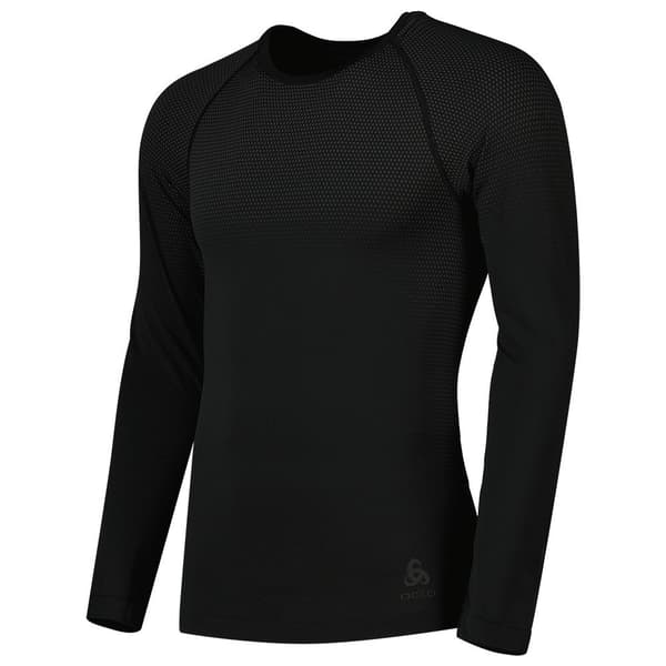 Odlo Crew Performance Light Eco Langærmet Baselayer Sort L Mand