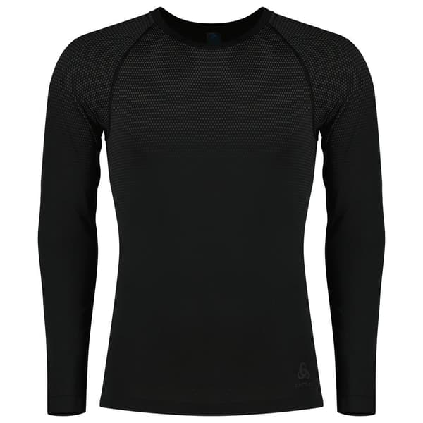 Odlo Crew Performance Light Eco Langærmet Baselayer Sort L Mand