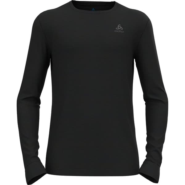 Odlo Merino 200 Pitkähihainen Aluspaita Musta XL Mies