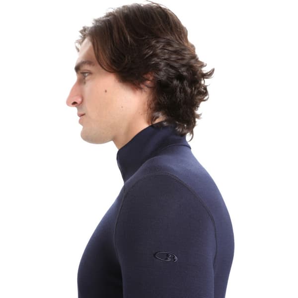 Icebreaker Merino 260 Tech Langærmet Baselayer Blå XL Mand