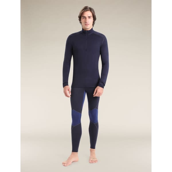Icebreaker Merino 260 Tech Langærmet Baselayer Blå XL Mand