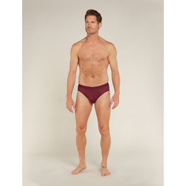 Icebreaker Merino 150 Anatomica Briefs Rød S Mand