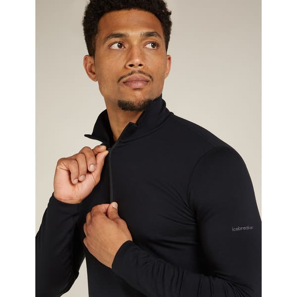 Icebreaker Merino Core Heavyweight Långärmad Baslager Svart L Man