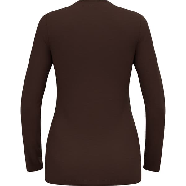 Odlo Merino 160 Langærmet Baselayer Brun M Kvinde
