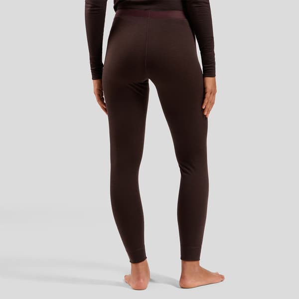Odlo Merino 160 Baselagbukser Brun M Kvinde