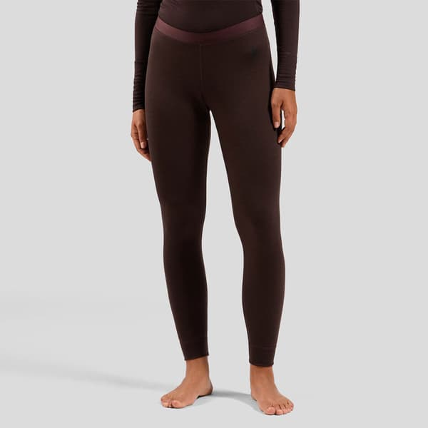 Odlo Merino 160 Baselagbukser Brun M Kvinde