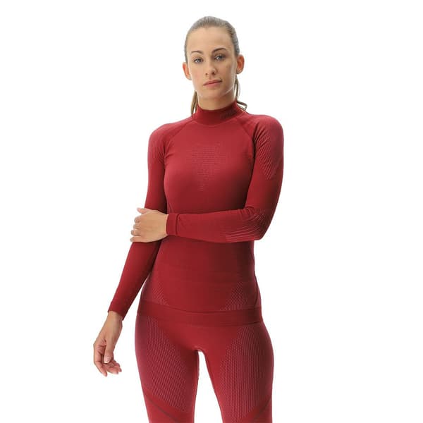 Uyn Evolutyon Turtle Neck Pitkähihainen Aluspaita Punainen S / M Nainen