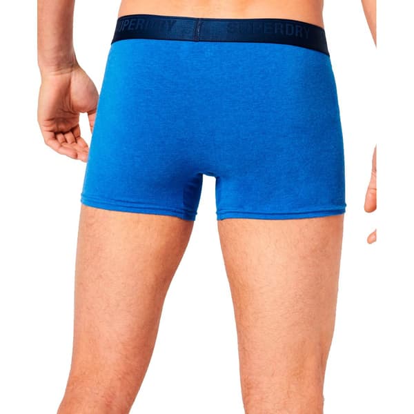 Superdry Multi Boxers 3 Enheder Blå M Mand