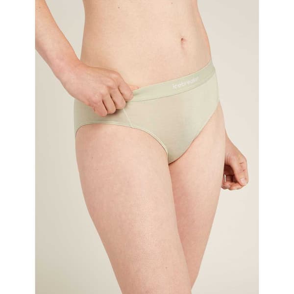 Icebreaker Merino 125 Cool-lite Sprite Hipster Trosor Beige XS Kvinna