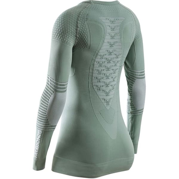 X-bionic Energizer 4.0 Langærmet Baselayer Grøn M Kvinde