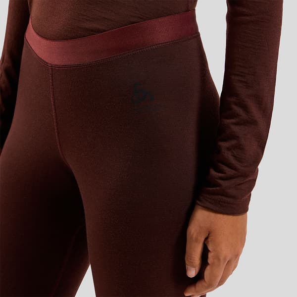 Odlo Merino 200 Baslagerbyxor Brun S Kvinna