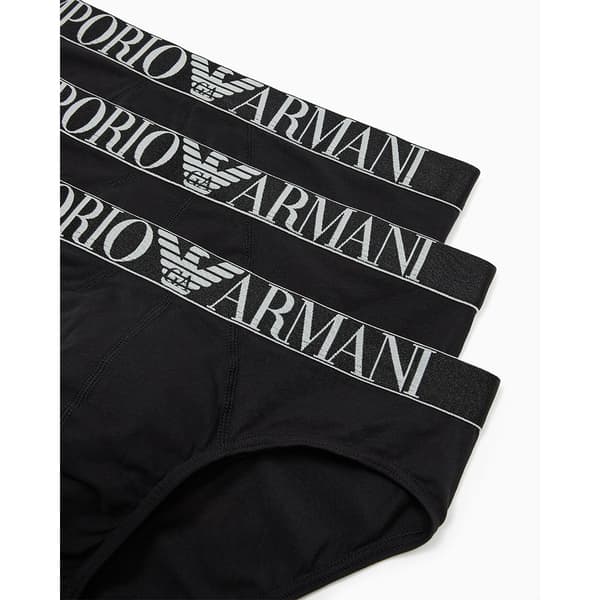 Emporio Armani 111734-4f726 Boxers 3 Enheder Sort L Mand