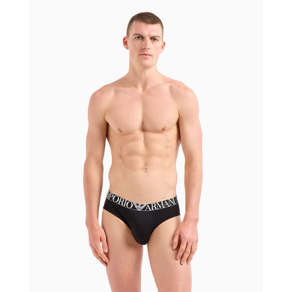 Emporio Armani 111734-4f726 Boxers 3 Enheder Sort 2XL Mand