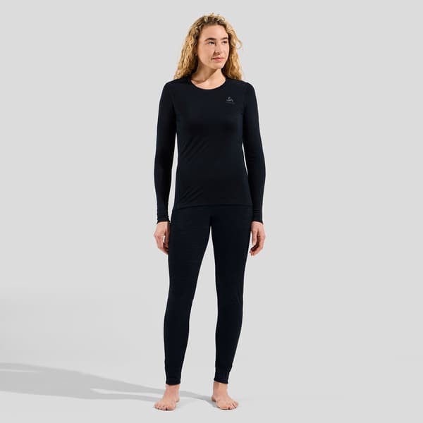 Odlo Merino 200 Långärmad Baslager Svart XS Kvinna