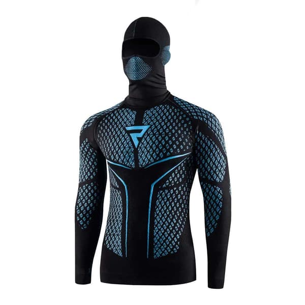 Rebelhorn Thermoactive + Therm Ii Compression Långärmad Baslager Svart XS-S Man