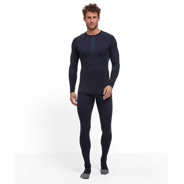 Falke Langærmet Baselayer Sort M Mand