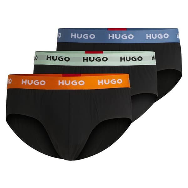 Hugo 10260754 Slips 3 Yksiköt Musta M Mies