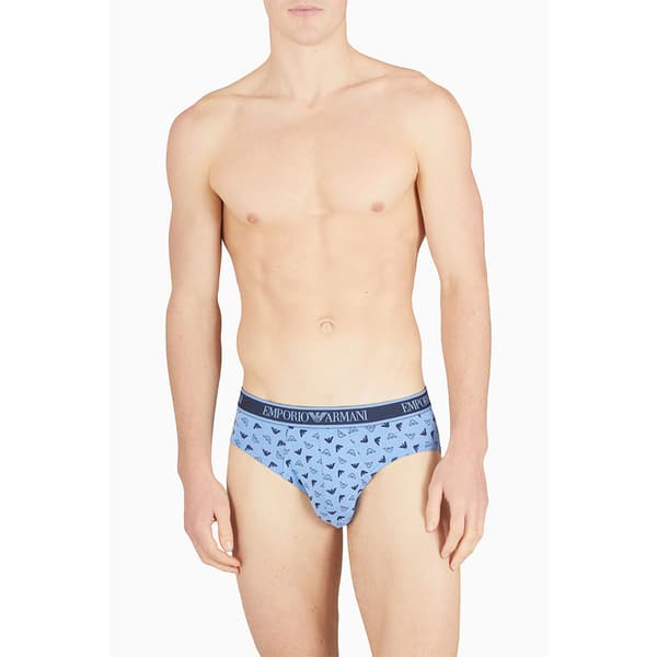 Emporio Armani 112132_4f717 Slips 3 Enheter Blå L Man