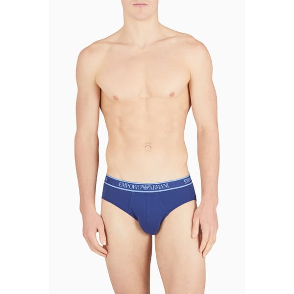 Emporio Armani 112132_4f717 Slips 3 Enheter Blå L Man