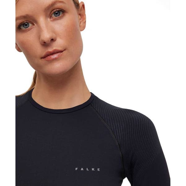 Falke Langærmet Baselayer Sort S Kvinde