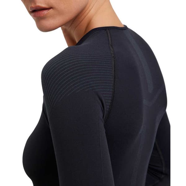 Falke Langærmet Baselayer Sort S Kvinde