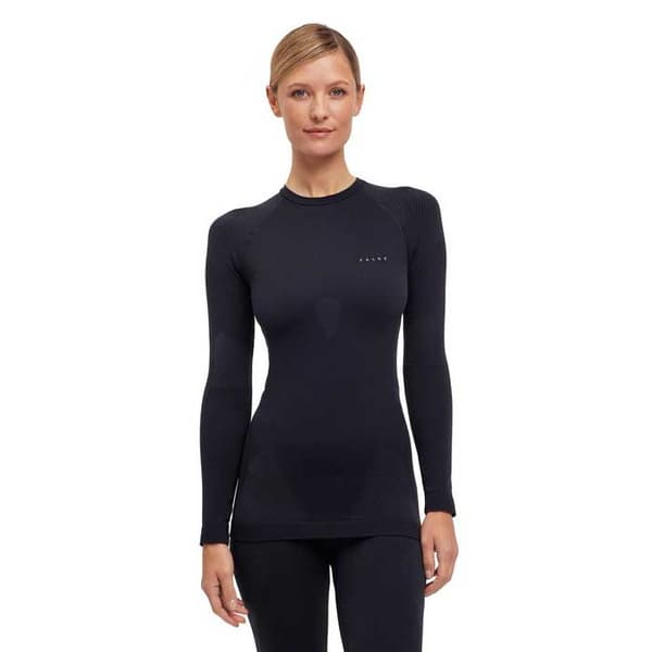 Falke Langærmet Baselayer Sort S Kvinde