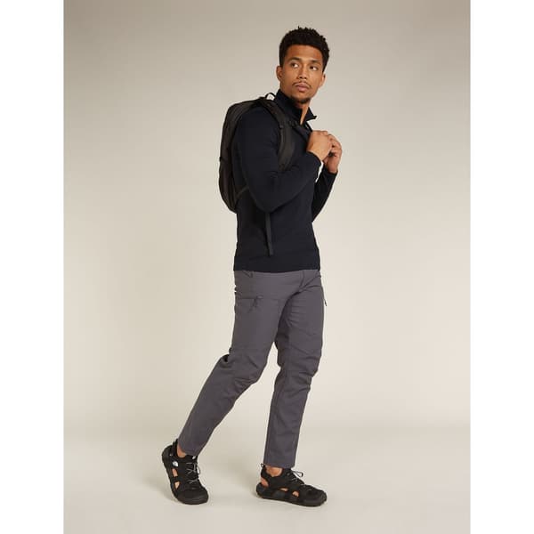 Icebreaker Merino Core Heavyweight Langærmet Baselayer Sort M Mand