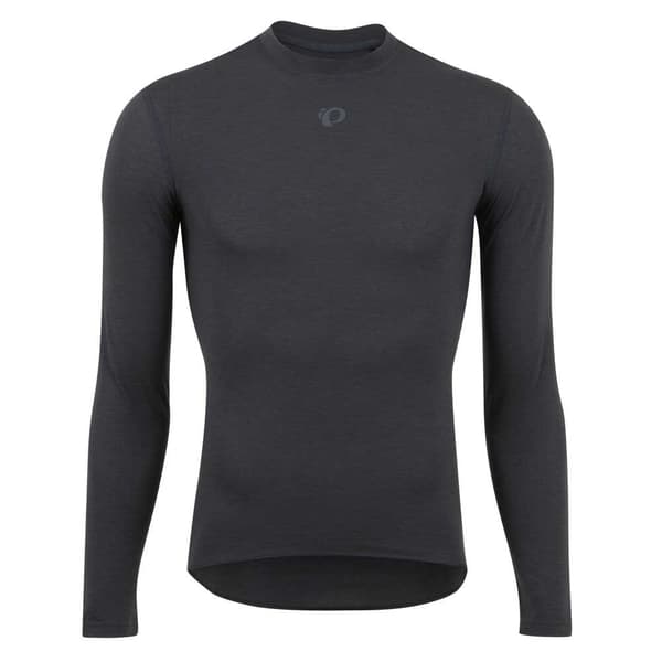 Pearl Izumi Transfer Wool Base Långärmad Baslager Grå S Man