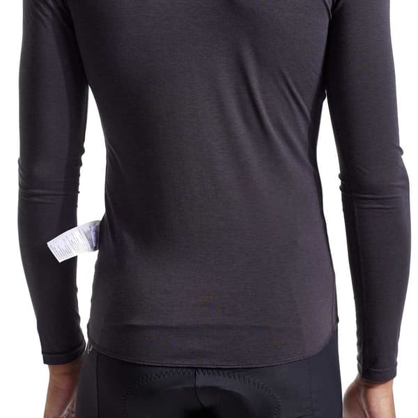 Pearl Izumi Transfer Wool Base Långärmad Baslager Grå S Man