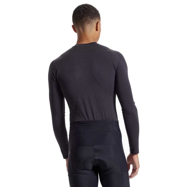 Pearl Izumi Transfer Wool Base Långärmad Baslager Grå S Man